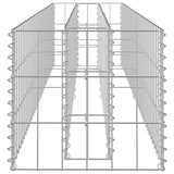 Gabion Raised Bed Galvanised Steel 180x30x30 cm