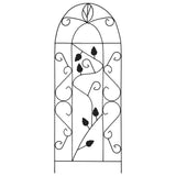 Plant Climbing Racks 3 pcs Black 40x100 cm Iron