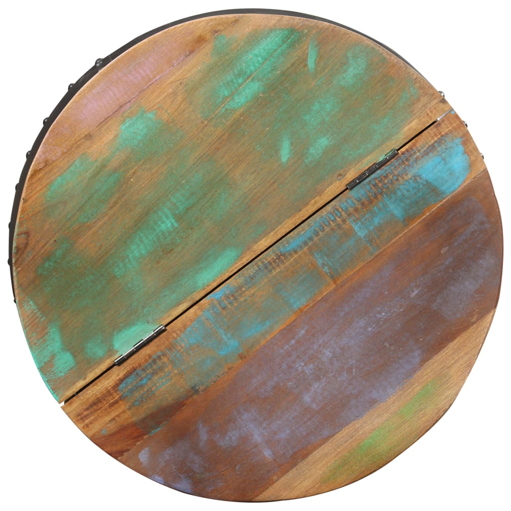 Coffee Table 53x43 cm Solid Reclaimed Wood