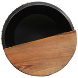 Coffee Table 53x43 cm Solid Reclaimed Wood