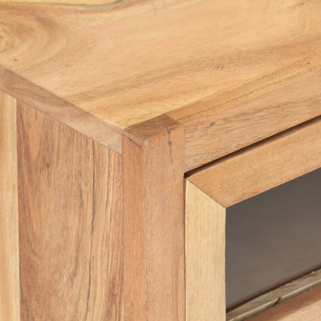 Bedside Cabinet 40x30x50 cm Solid Acacia Wood