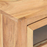 Bedside Cabinet 40x30x50 cm Solid Acacia Wood
