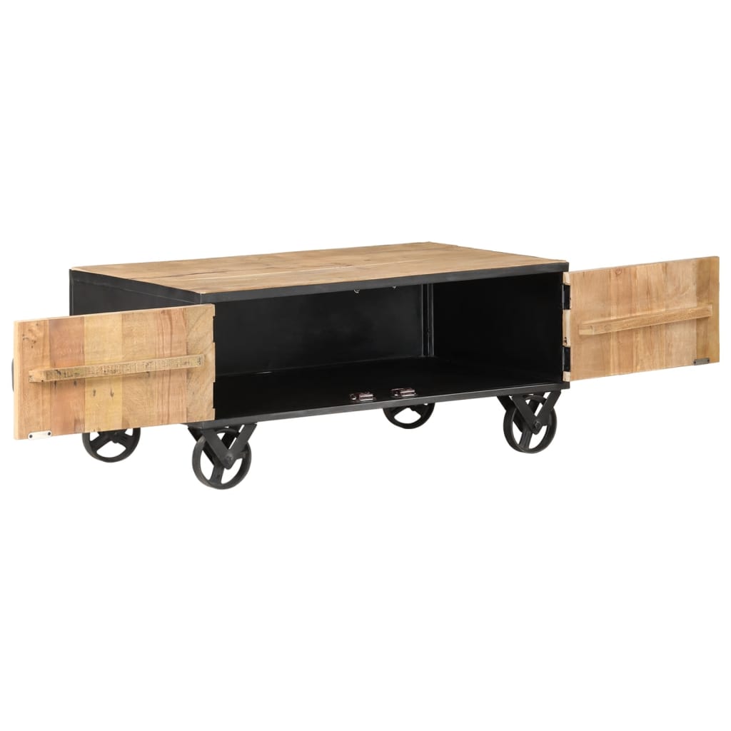 Coffee Table 90x50x39 cm Solid Reclaimed Wood