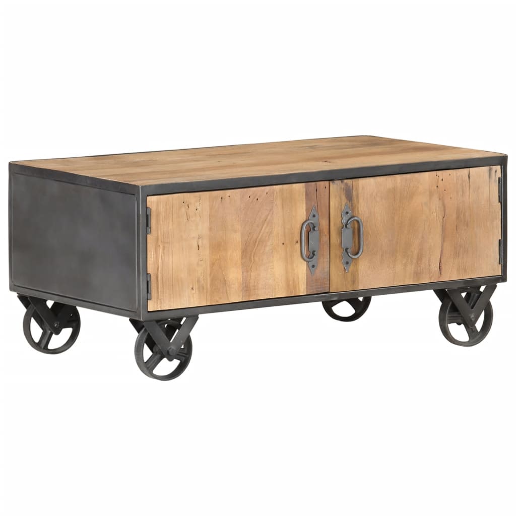Coffee Table 90x50x39 cm Solid Reclaimed Wood