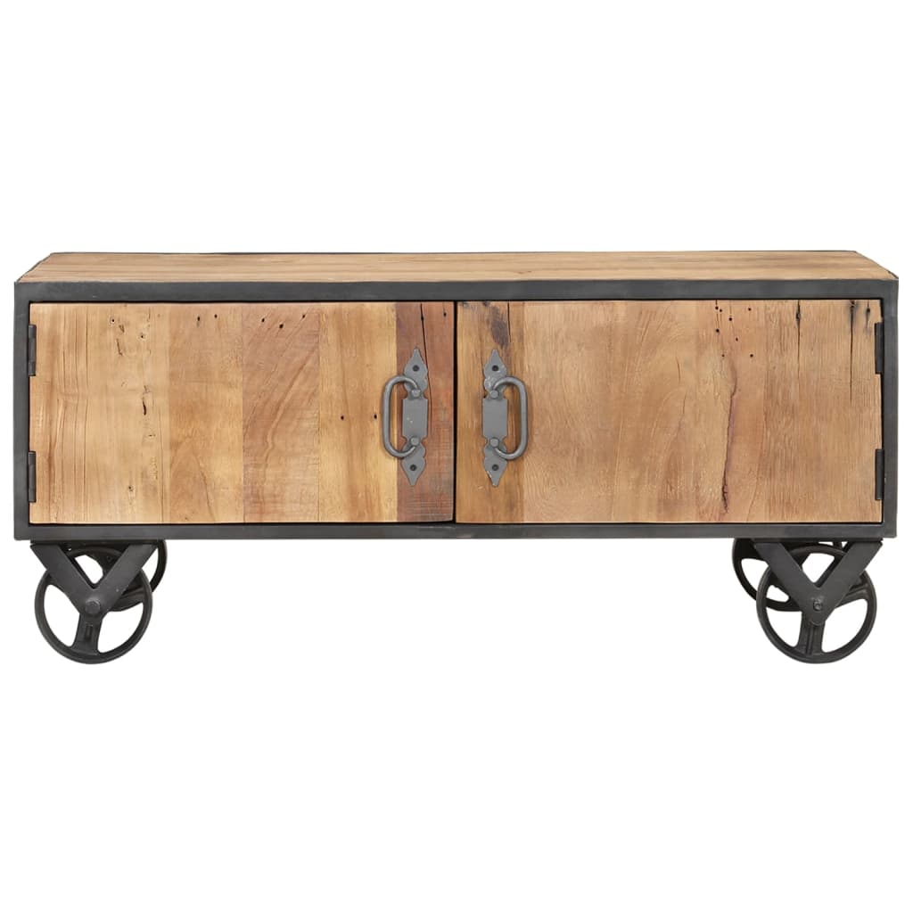 Coffee Table 90x50x39 cm Solid Reclaimed Wood
