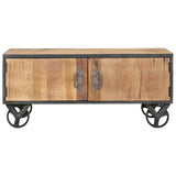Coffee Table 90x50x39 cm Solid Reclaimed Wood