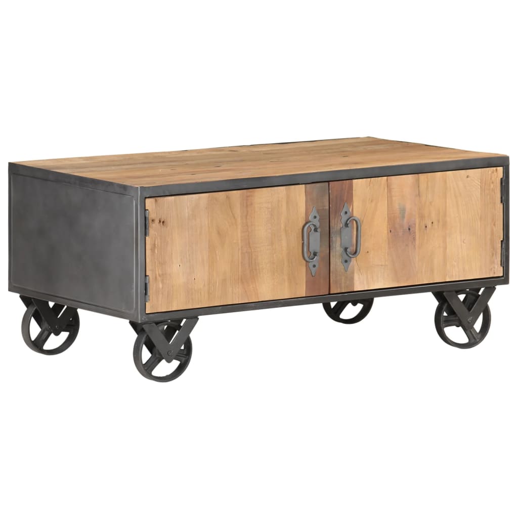 Coffee Table 90x50x39 cm Solid Reclaimed Wood