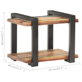 Bedside Cabinet 50x40x40 cm Solid Reclaimed Wood