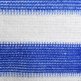 Balcony Screen Blue and White 75x500 cm HDPE