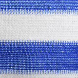 Balcony Screen Blue and White 120x300 cm HDPE