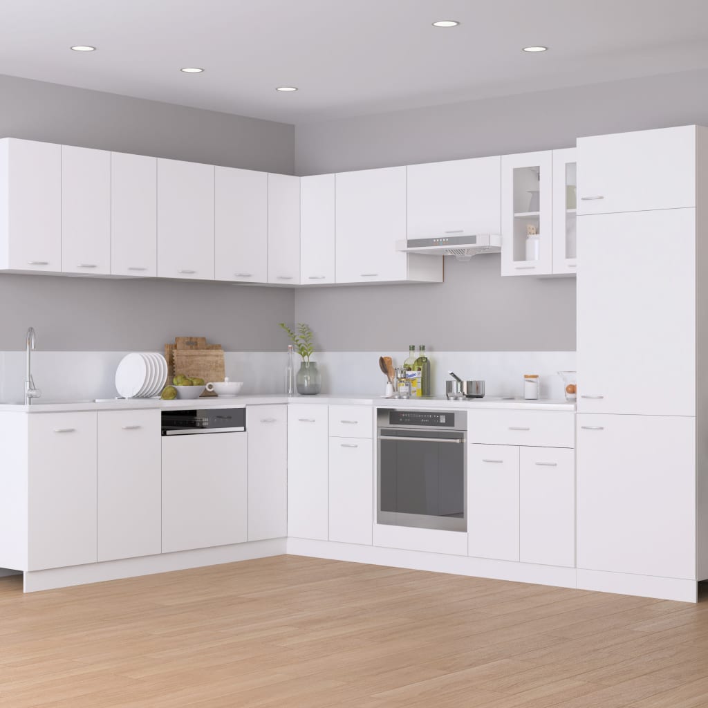 Hanging Cabinet Lyon White 29.5x31x60 cm Engineered Wood