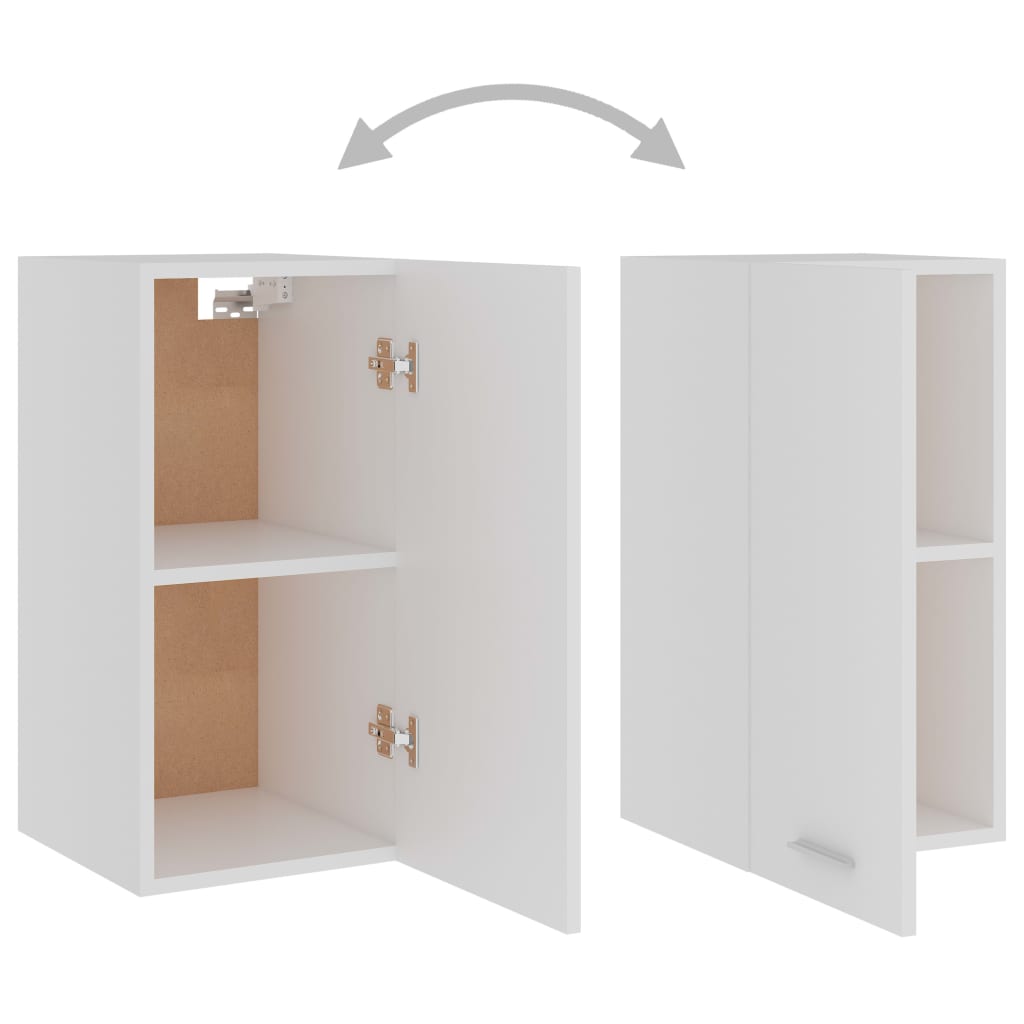 Hanging Cabinet Lyon White 29.5x31x60 cm Engineered Wood