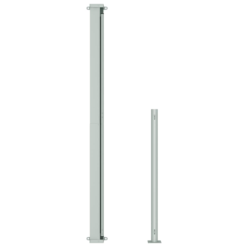 Patio Retractable Side Awning 180x500 cm Blue