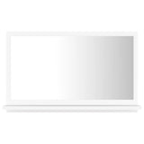 Bathroom Mirror White 60x10.5x37 cm Engineered Wood