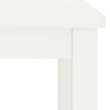 Bedside Cabinet White 35x30x47 cm Solid Pinewood
