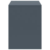 Bedside Cabinet Light Grey 35x30x40 cm Solid Pinewood