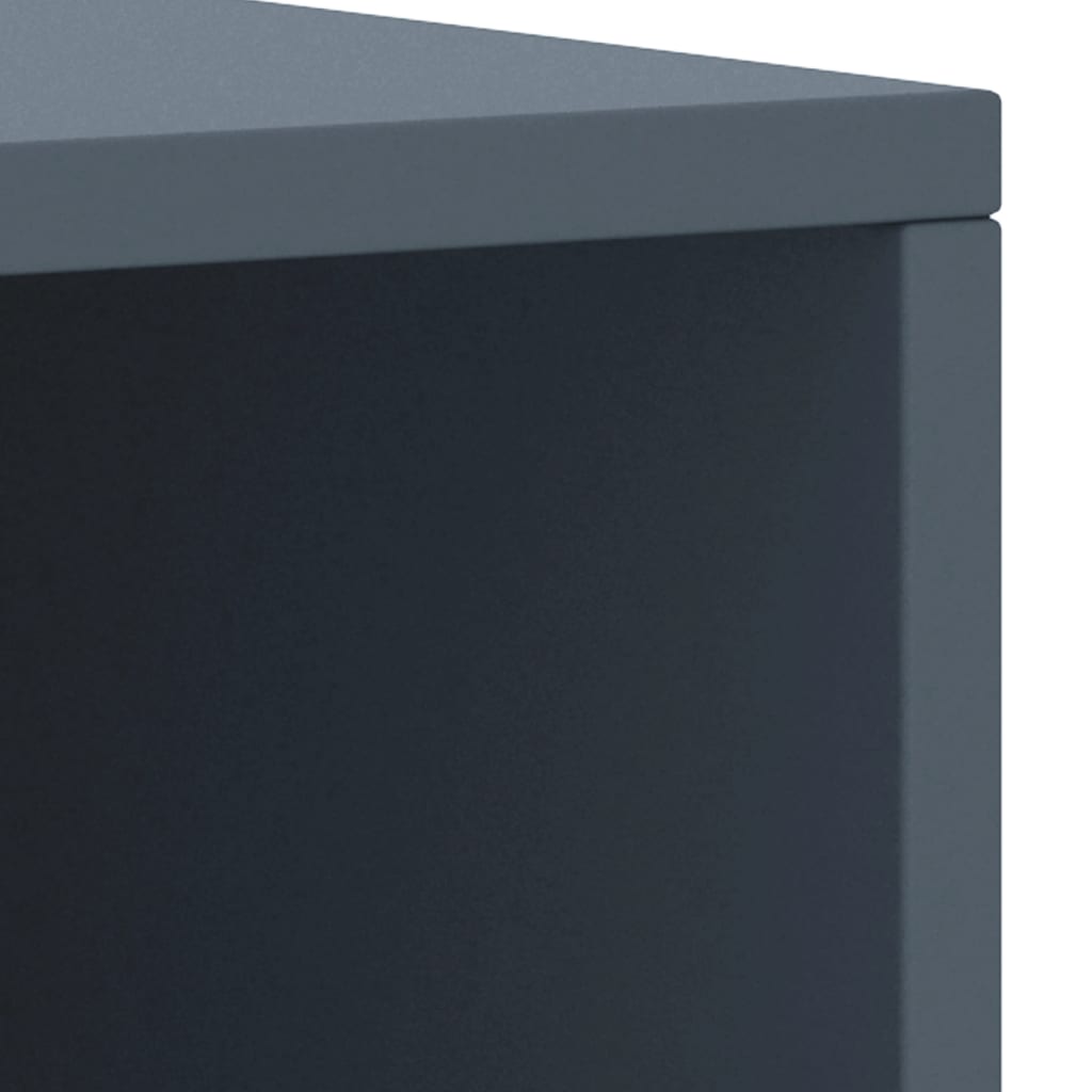 Bedside Cabinet Light Grey 35x30x40 cm Solid Pinewood