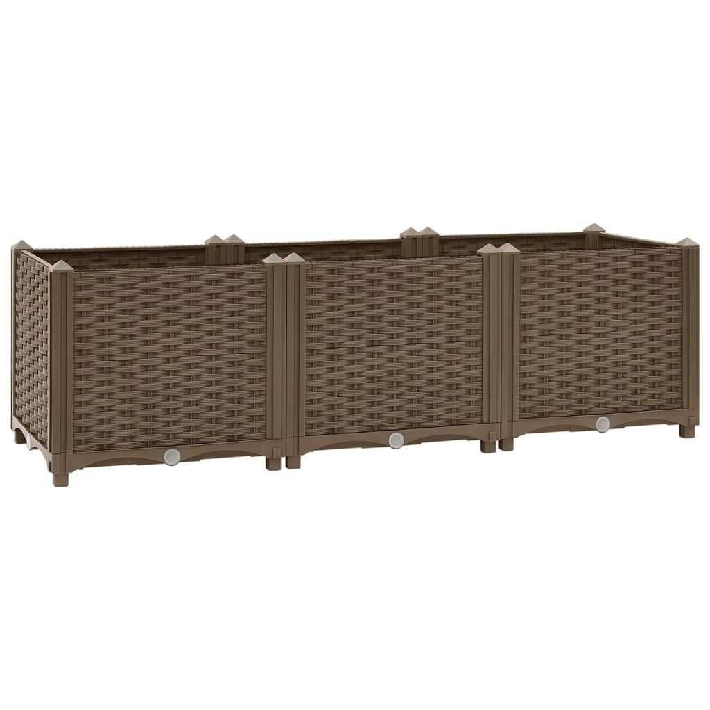 Raised Bed 120x40x38 cm Polypropylene