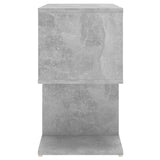 Bedside Cabinets 2 pcs Concrete Grey 50x30x51.5 cm Engineered Wood