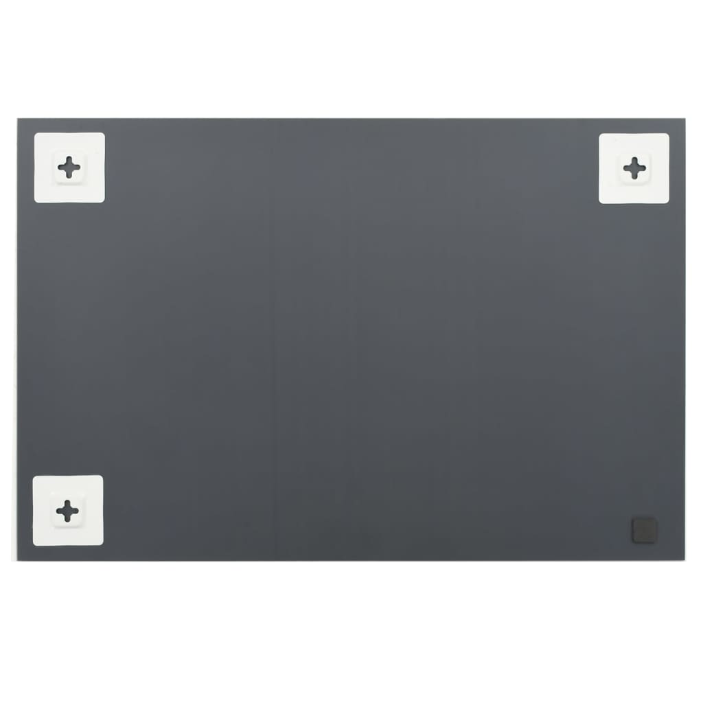 Wall Mirror with LED Lights Rectangular Glass