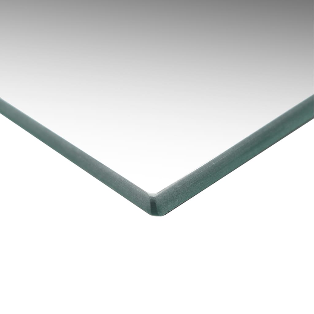 Wall Mirror with LED Lights Rectangular Glass