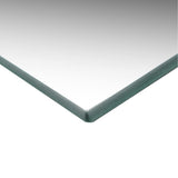 Wall Mirror with LED Lights Rectangular Glass