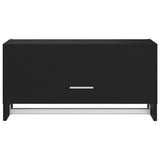 Wardrobe Black 70x32.5x35 cm Engineered Wood
