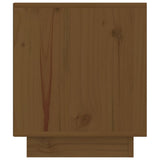 Bedside Cabinets 2 pcs Honey Brown 40x34x40 cm Solid Wood Pine