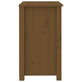Bedside Cabinet Honey Brown 50x35x61.5 cm Solid Wood Pine