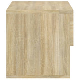 Wall-mounted Bedside Cabinet Sonoma Oak