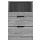 Bedside Cabinet Grey Sonoma Engineered Wood