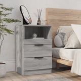 Bedside Cabinet Grey Sonoma Engineered Wood