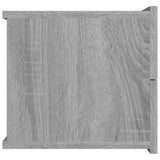 Bedside Cabinets 2 pcs Grey Sonoma 40x30x30 cm Engineered Wood