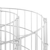 Gabion Raised Bed Galvanised Iron 190x50x100 cm