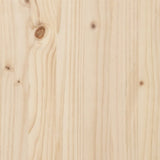 Bed Frame without Mattress Solid Wood 200x200 cm