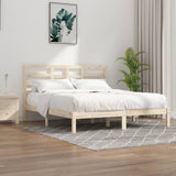 Bed Frame without Mattress Solid Wood 200x200 cm