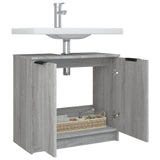 Bathroom Cabinet Grey Sonoma 64.5x33.5x59 cm Engineered Wood