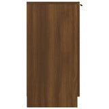 Shoe Cabinet Brown Oak 59x35x70 cm Engineered Wood