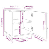 Bedside Cabinet Honey Brown 40x34x45 cm Solid Wood Pine