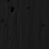 Bedside Cabinets 2 pcs Black 40x34x45 cm Solid Wood Pine