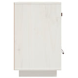 Bedside Cabinets 2 pcs White 40x34x55 cm Solid Wood Pine