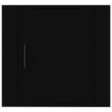 Wall-mounted Bedside Cabinets 2 pcs Black 50x30x47 cm