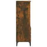Highboard Smoked Oak 40x36x110 cm Engineered Wood