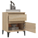 Bedside Cabinets 2 pcs Sonoma Oak 40x35x50 cm