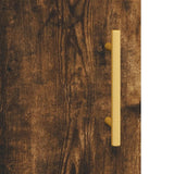 Highboard Smoked Oak 69.5x31x115 cm Engineered Wood