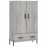 Highboard Grey Sonoma 69.5x31x115 cm Engineered Wood