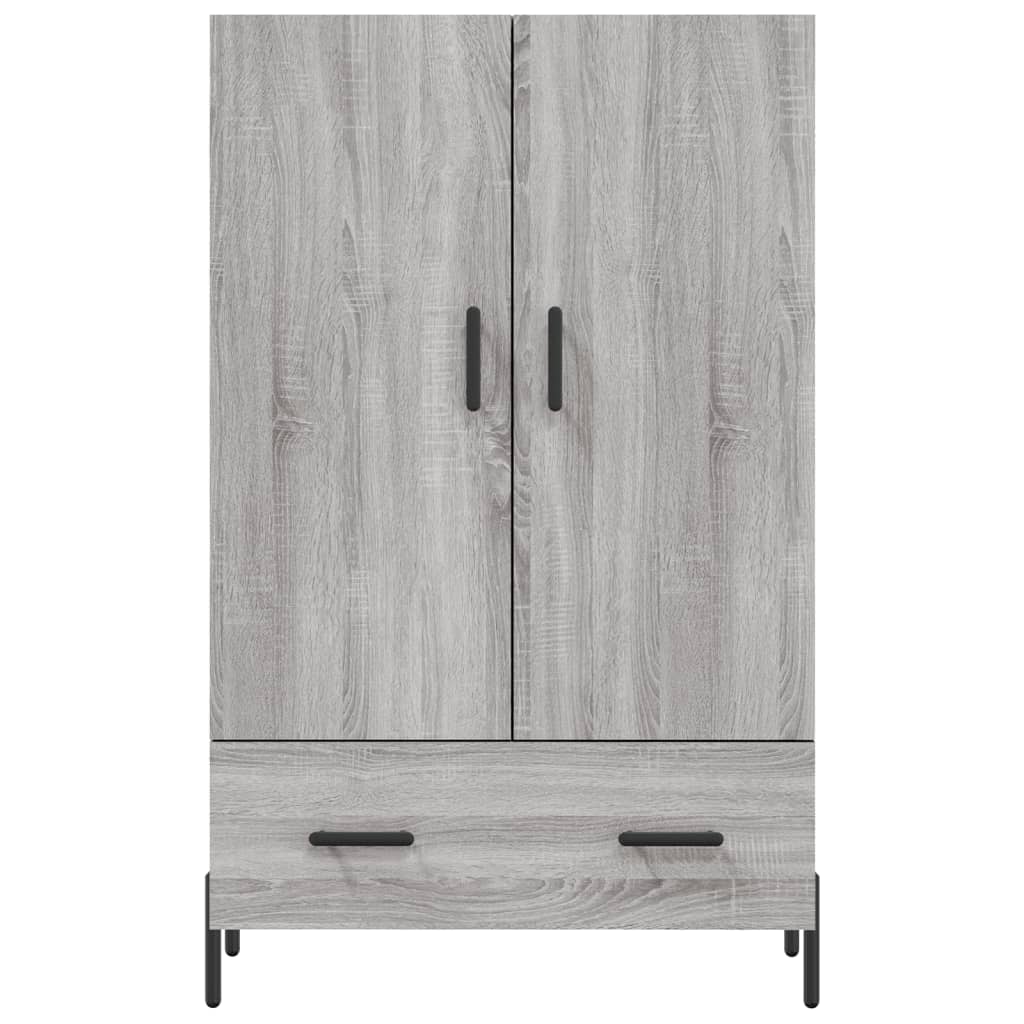 Highboard Grey Sonoma 69.5x31x115 cm Engineered Wood