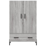 Highboard Grey Sonoma 69.5x31x115 cm Engineered Wood
