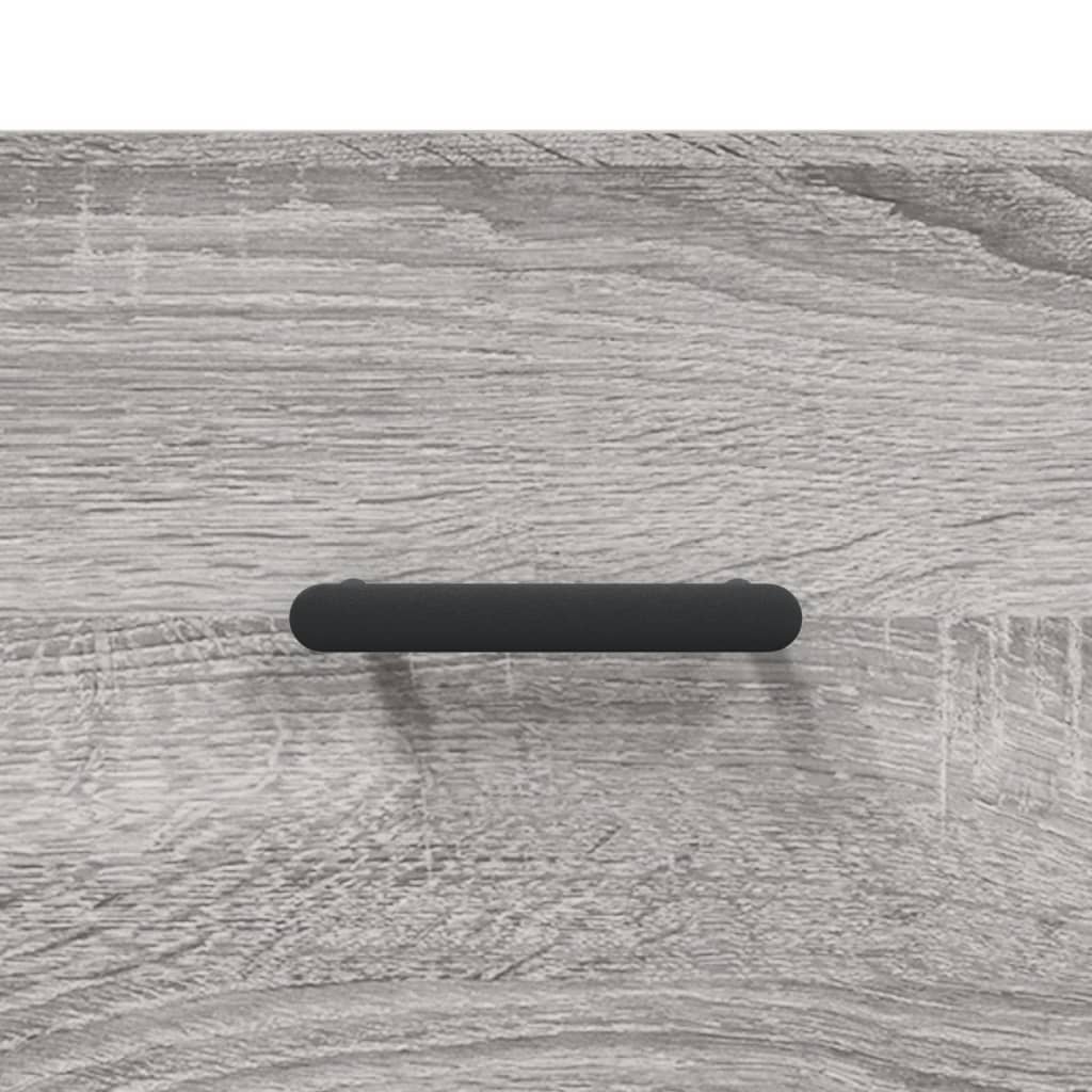 Highboard Grey Sonoma 69.5x31x115 cm Engineered Wood