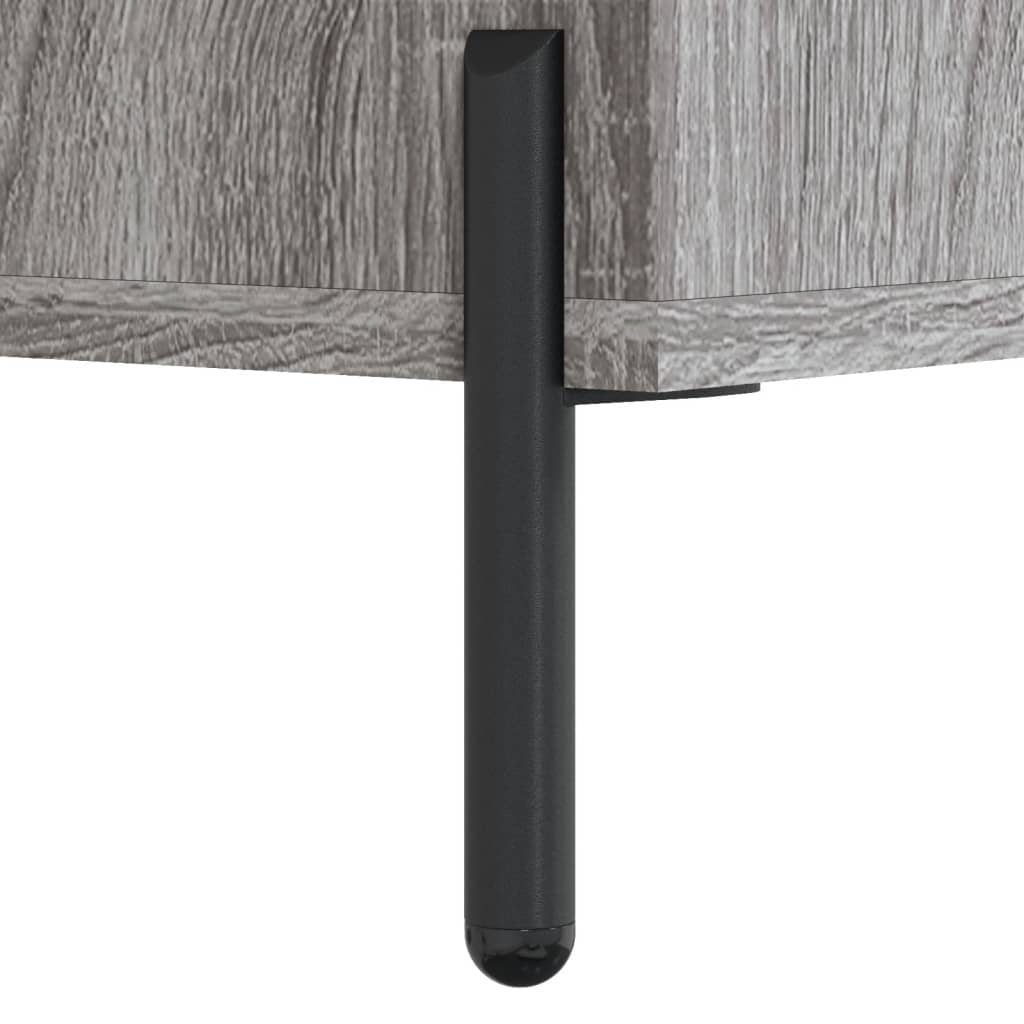 Highboard Grey Sonoma 69.5x31x115 cm Engineered Wood